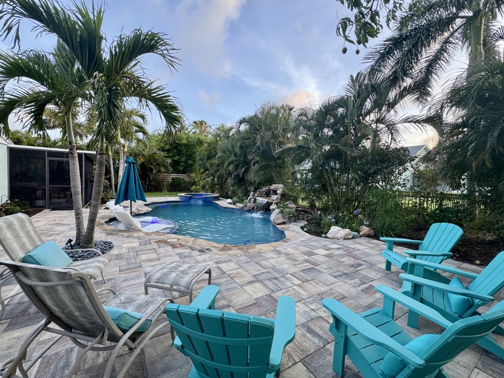 Reece Project completed pool